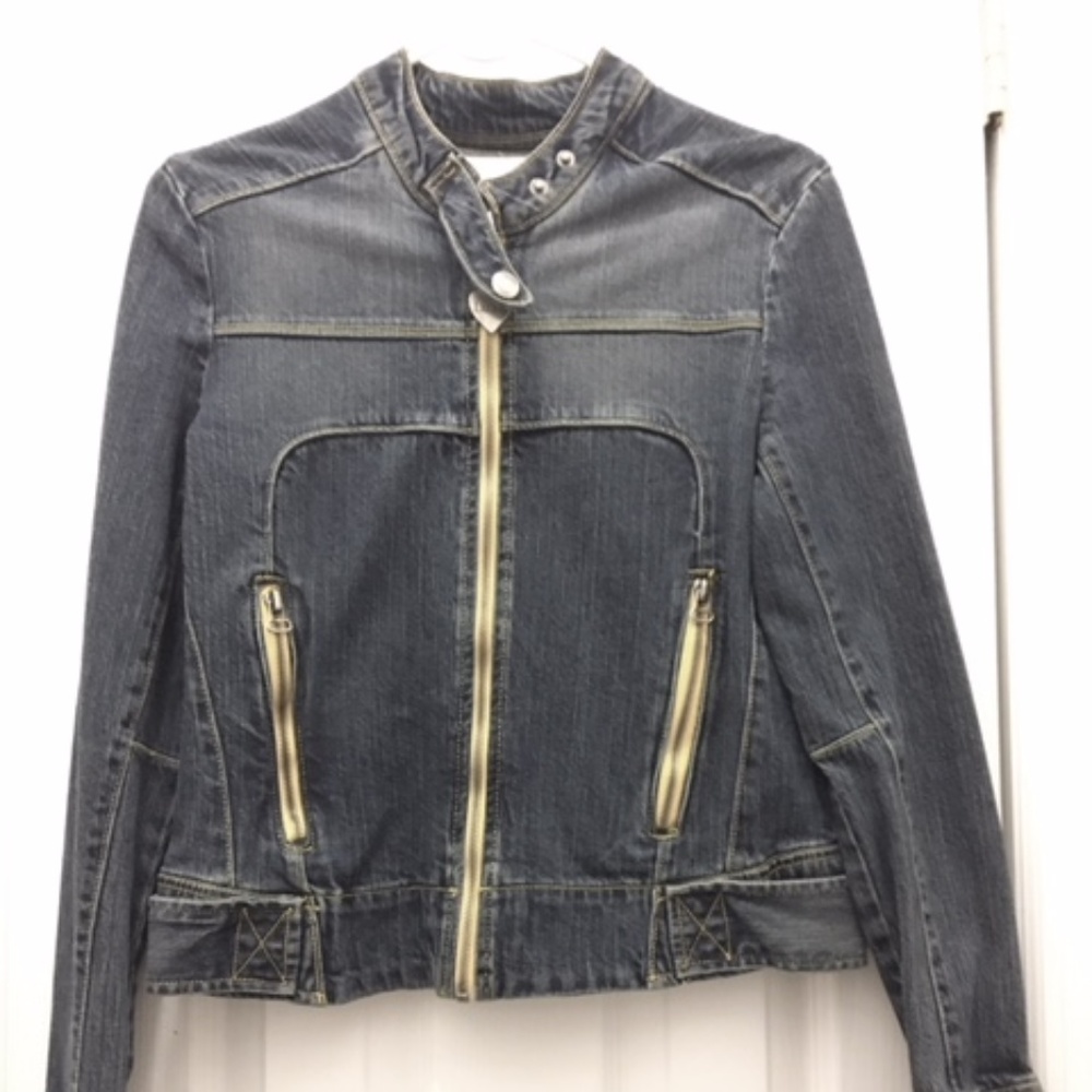 Luella Target Jean Motercycle Jacket